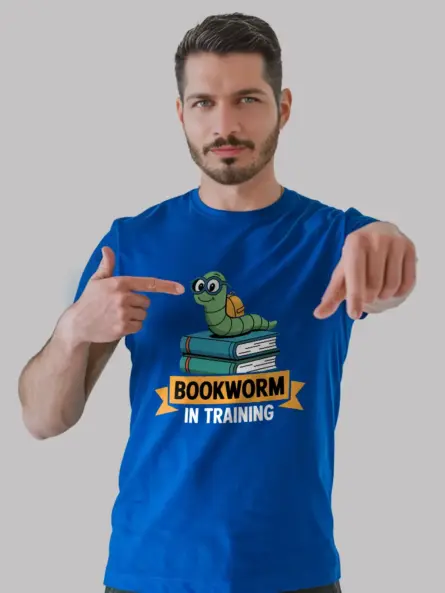 Bookworm Tee – Cute In Training Tee for Kids Who Love Reading - Image 12