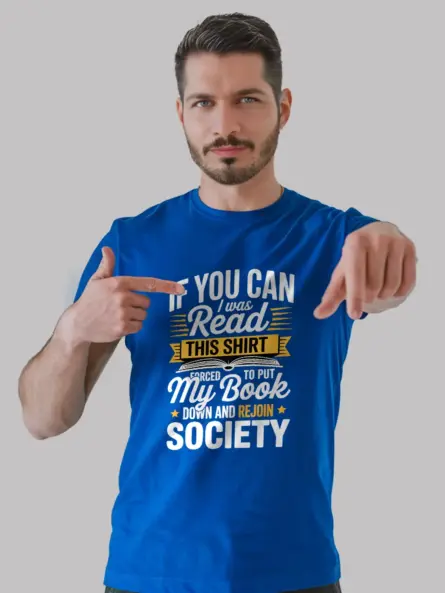 Funny Book Down Shirt for Readers Forced to Rejoin Society - Image 12
