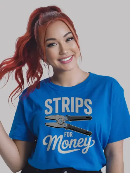 Funny Wire Stripper Electrician Shirt – Strips for Money - Image 12