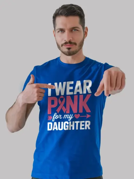 I Wear Pink for My Daughter Shirt – Bold Parent Support Tee - Image 11