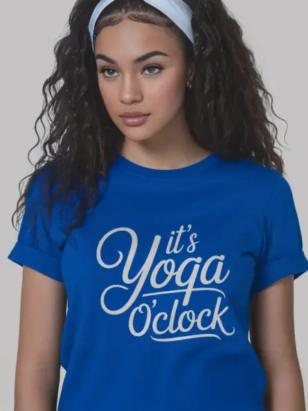 It's Yoga O'Clock T-Shirt for Calm Practice - Image 12