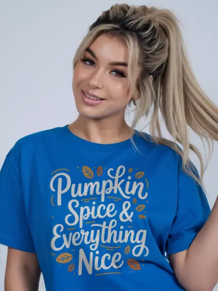 Pumpkin Spice T Shirt – Cozy Fall Quote Tee for Women - Image 12