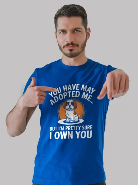 Funny Shih Tzu Rescue T-Shirt for Dog Adoption Lovers - Image 3