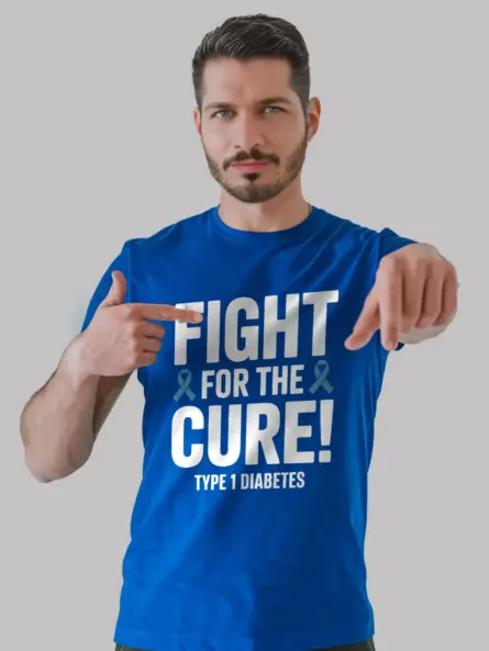 Type 1 Diabetes Shirt – Bold Fight for the Cure Awareness Tee - Image 12