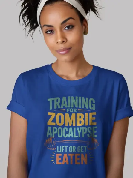 Training for Zombie Apocalypse Shirt - Image 11