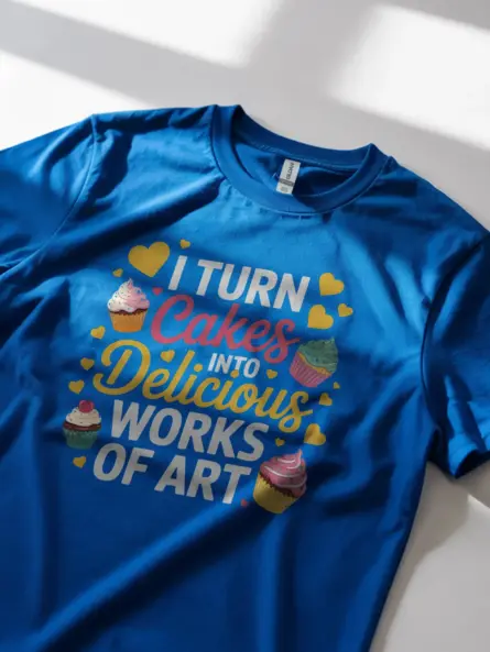 Cake Art T-Shirt for Bakers - Image 11