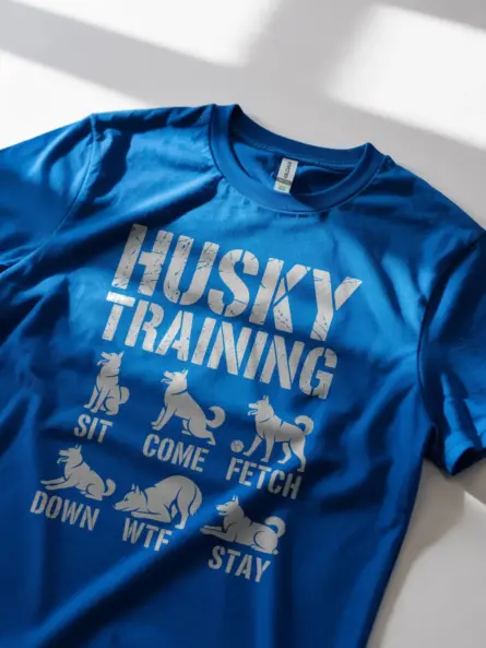 Funny Husky T Shirt – Sarcastic Anti Obedience Dog Trainer Gift - Image 11