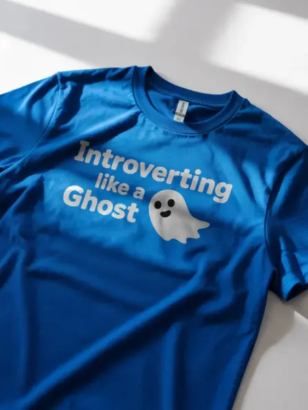 Like a Ghost T-Shirt – Quirky Halloween Tee - Image 11