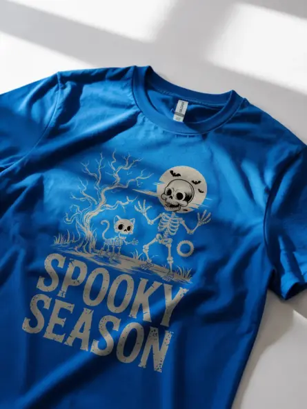 Adorable Spooky Season Ghost T-Shirt – Family-Friendly Halloween Fun - Image 11
