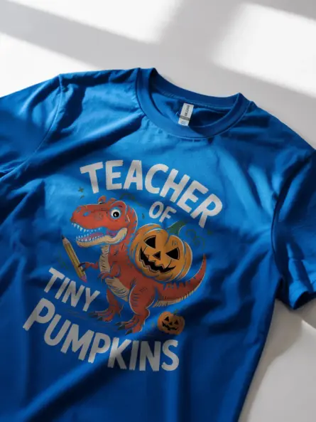 Teacher of Tiny Pumpkins Shirt – Cute Halloween Tee for Preschool & Elementary Teachers - Image 11