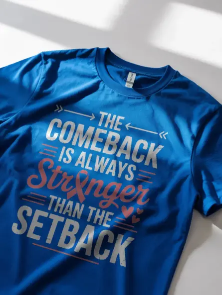Empowering Breast Cancer Comeback Shirt – October Awareness Tee - Image 12