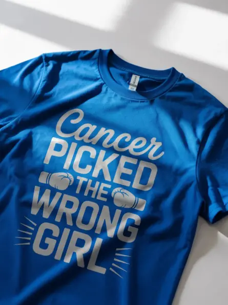 Cancer Picked the Wrong Girl Shirt – Bold Survivor Fighter Tee - Image 12