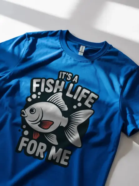 Fish Life T-Shirt – Cute Retro Graphic Tee for Ocean Lovers - Image 11