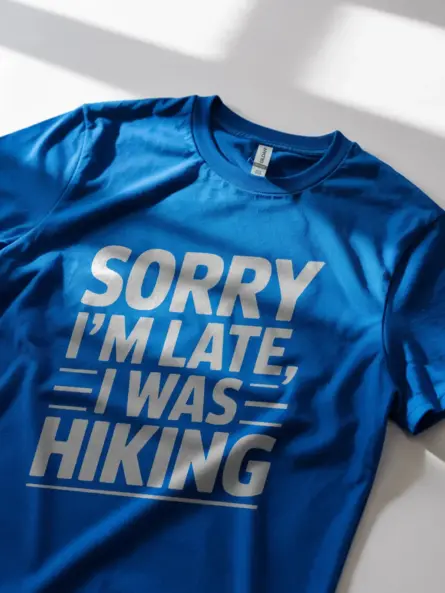 Funny Hiking Shirt – Bold Trail Excuse Tee for Adventurers - Image 11