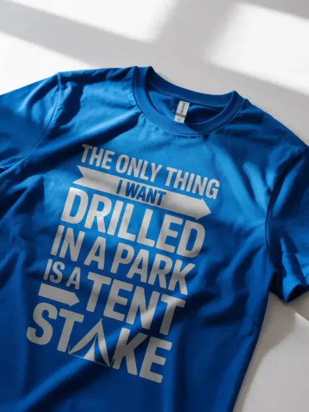 Funny Tent Stake Shirt – Hilarious Outdoor Pun Tee - Image 11