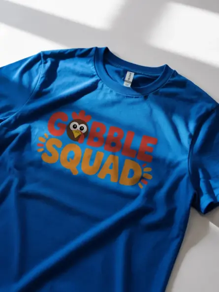 Gobble Squad Shirt – Cute Matching Thanksgiving Family Tee - Image 11