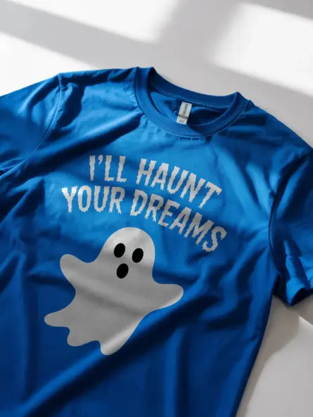 Spooky Haunt Your Dreams Ghost Shirt - Image 2