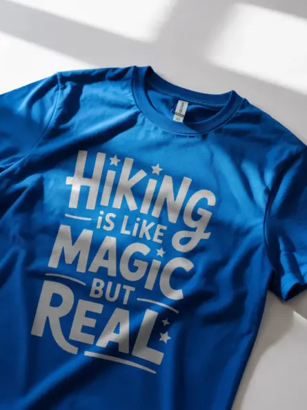 Hiking Is Like Magic But Real Shirt – Whimsical Quote Tee for Nature Lovers - Image 11