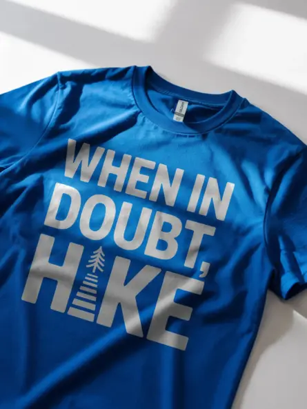 Inspirational Hiking Sayings T-Shirt for Nature Wellness Fans - Image 11
