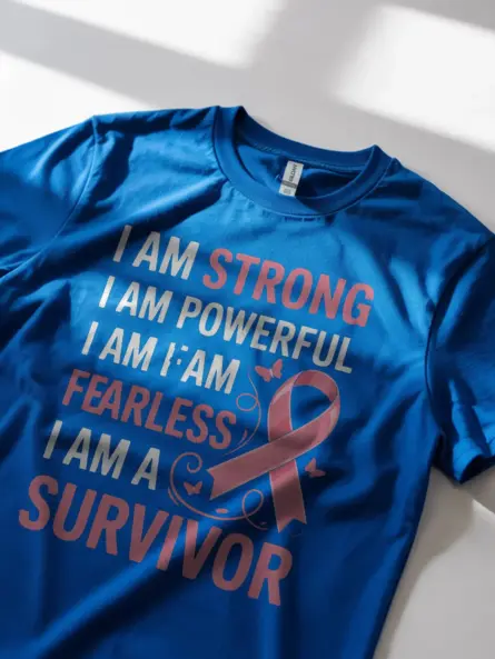 I Am Strong I Am Powerful Shirt – Fearless Survivor Motivation Tee - Image 12
