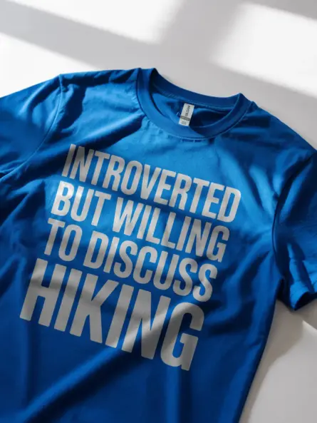 Introverted But Willing to Discuss Hiking Shirt – Hiker’s Favorite - Image 11