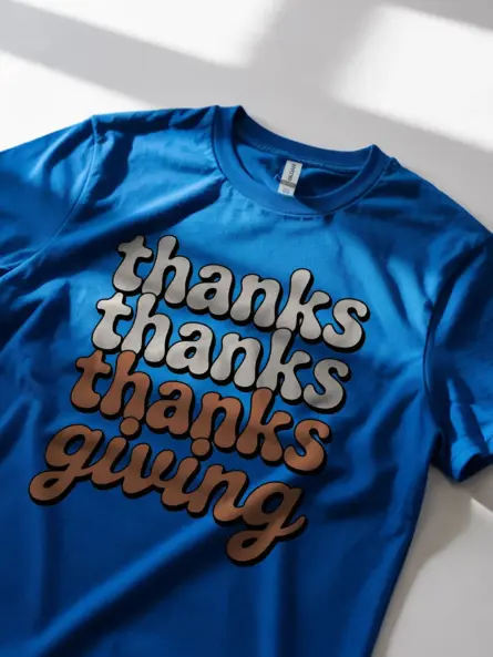 Minimalist Thanksgiving Shirt – Retro Fall Style for Grateful Vibes - Image 11