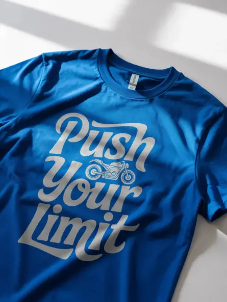 Push Your Limit Motorcycle Quote TShirt – Bold Biker Inspiration Tee - Image 11