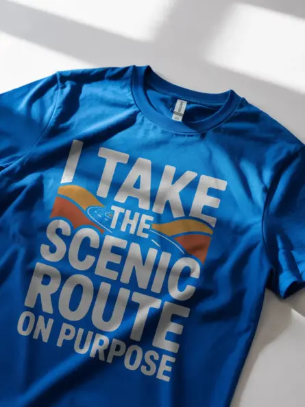 Bold Road Trip Shirt – Take the Scenic Route in Style - Image 11