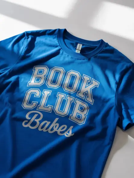 Book Club Babes T-Shirt – Retro Collegiate Tee for Readers - Image 11
