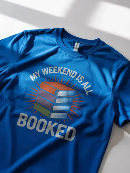 Cozy Book Lover T-Shirt for Weekend Readers & Club Gifts - Image 11