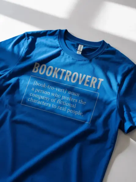 Witty Booktrovert T-Shirt – Funny Definition Tee for Introvert Book Lovers - Image 11