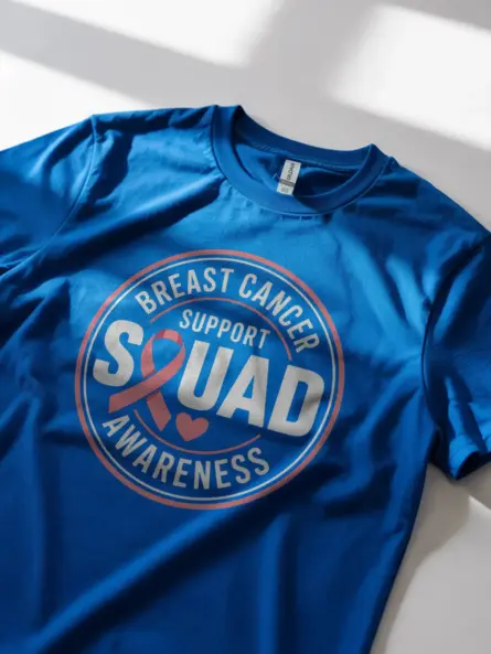 Cute Breast Cancer Halloween Shirt – Pink Ghost Support Squad Tee - Image 11