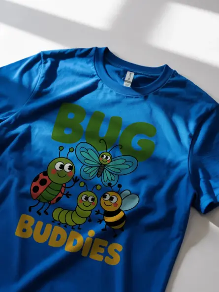 Bug T Shirt Kids – Cute “Bug Buddies” Insect Friends Tee - Image 11