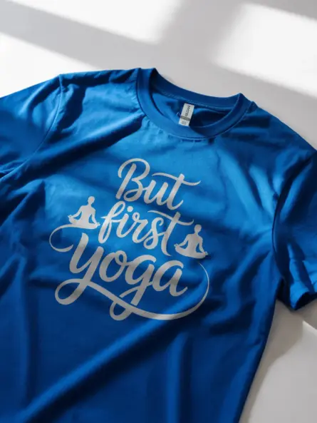 Peaceful But First Yoga T-Shirt for Women - Image 11
