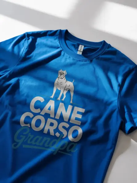 Modern Cane Corso Grandpa Shirt – Bold Dog Lover Tee - Image 12