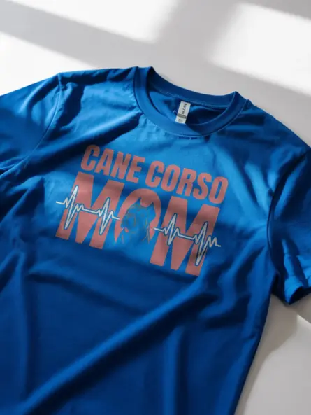 Cane Corso Mom Shirt – Bold Heartbeat Dog Breed Graphic Tee - Image 11