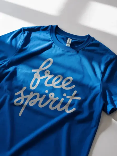 Modern Free Spirit T-Shirt – Minimalist Script Boho Vibes - Image 11