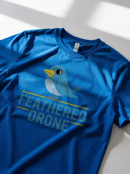 Funny Bird Drone T-Shirt for Tech Enthusiasts - Image 8