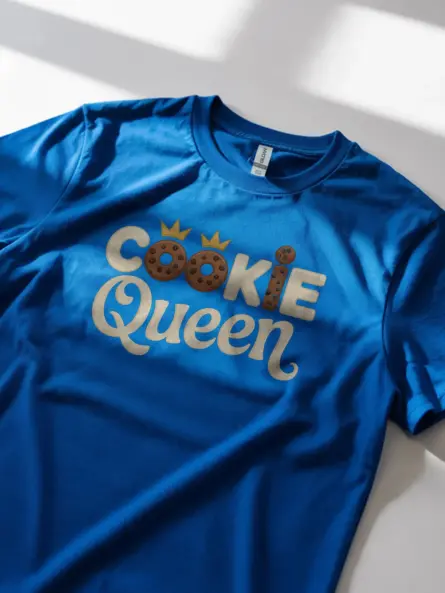 Funny Cookie Queen T-Shirt for Bakers - Image 11
