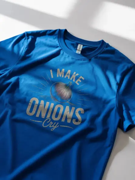 Funny Onion T-Shirt for Chefs and Cooks - Image 11