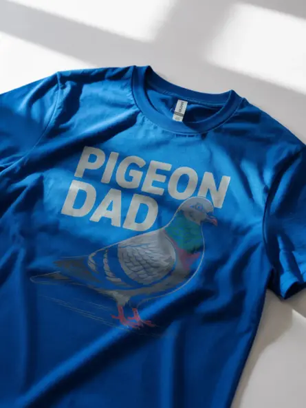 Funny Pigeon Dad T-Shirt for Bird Lovers - Image 12