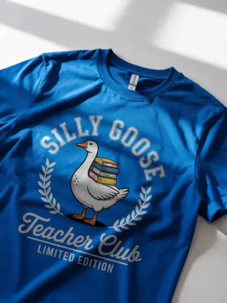 Funny Teacher Club Shirt – Silly Goose Limited Edition Tee - Image 11