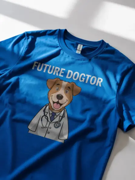 Future Dogtor T-Shirt for Vet Students & Pet Lovers - Image 11