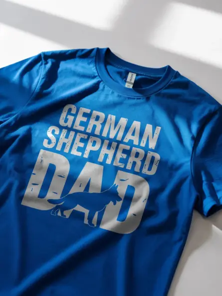 Bold German Shepherd Dad Shirt – Rugged Gift for Dog Lovers - Image 18