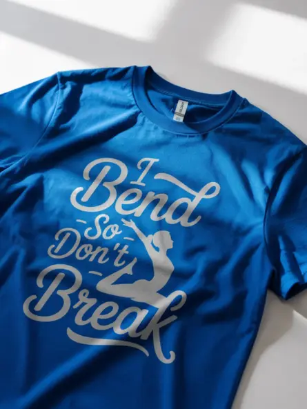 I Bend So I Don’t Break Shirt – Motivational Yoga Power Tee - Image 11