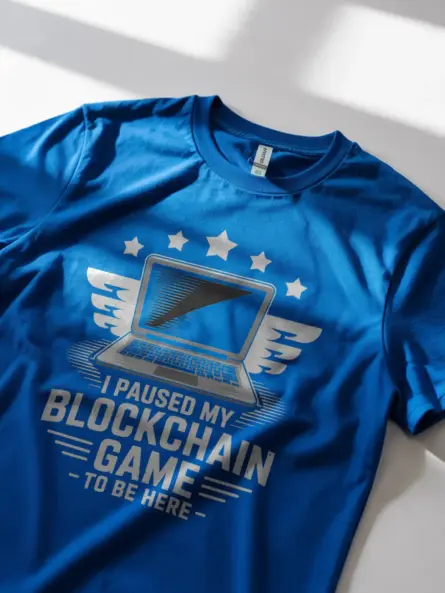 Legendary Blockchain Gamer T-Shirt – Funny Web3 Crypto Tee for Developers - Image 5