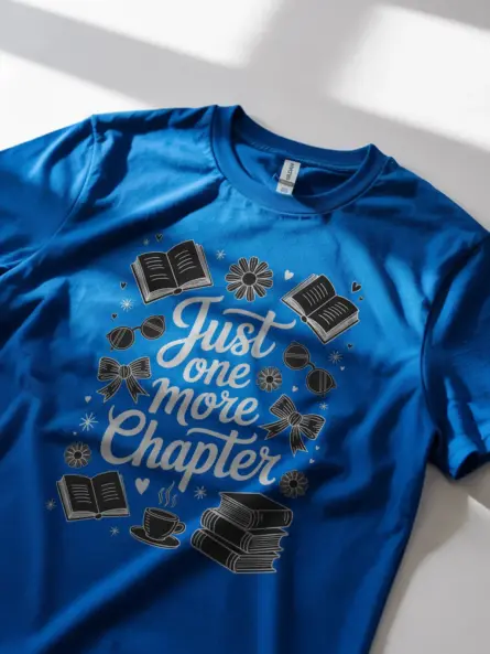 Vintage Just One More Chapter Shirt – Cozy Book Lover Gift Tee - Image 11