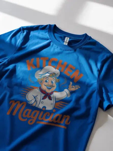 Kitchen Magician Chef T-Shirt - Image 5