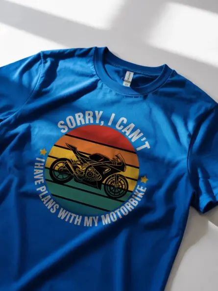 Bold Motorbike T Shirt – Retro Rider Quote Tee for Bikers - Image 11