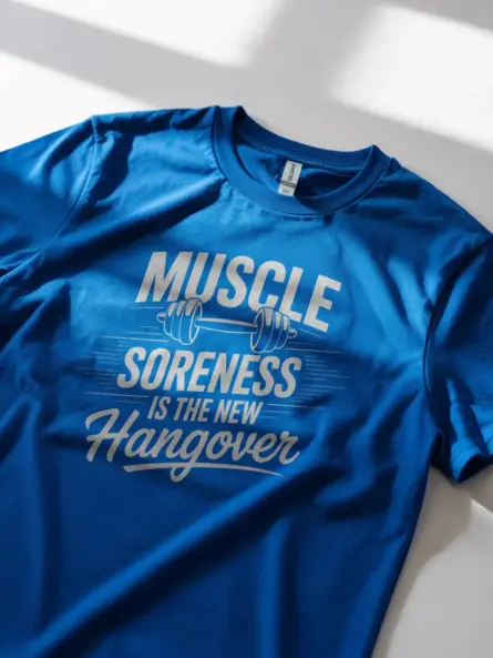 Muscle Soreness Is The New Hangover Gym T-Shirt for Fitness Fans - Image 12
